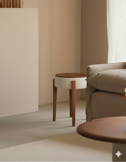 Table-Chaise 2-en-1 en Bois Noble